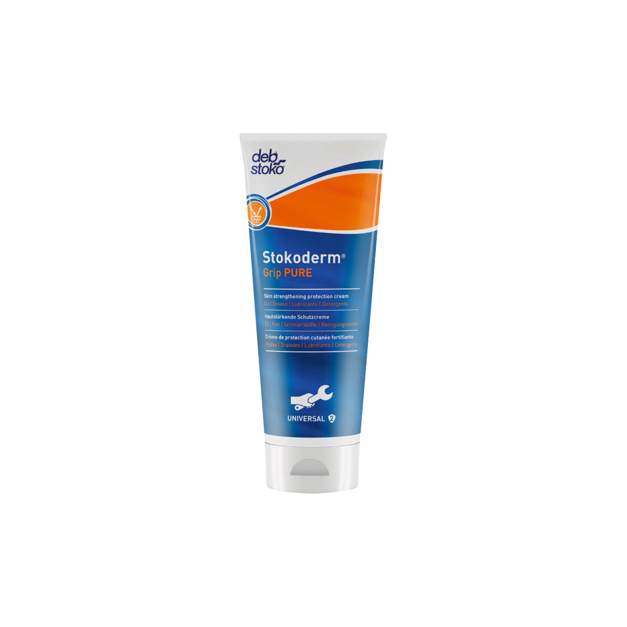 S.C. Johnson Hautschutzcreme Stokoderm Grip PURE, Inhalt: 100 ml ; SC Johnson Professional