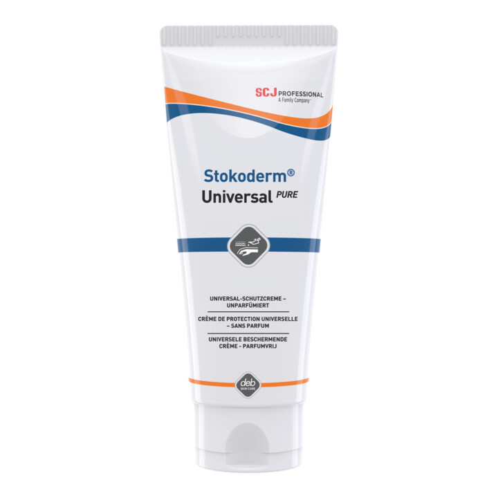S.C. JOHNSON Huidbeschermingscrème Stokoderm Universal Pure, Inhoud: 100ml