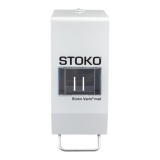 S.C. JOHNSON Vario-dispenser, edelstaal, gecoat, wit Stoko Vario mat, Kleur: WHITE