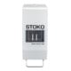 S.C. JOHNSON Vario-dispenser, edelstaal, gecoat, wit Stoko Vario mat, Kleur: WHITE-1