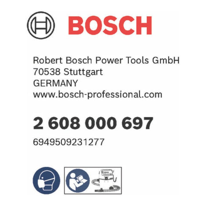 Sac à déchets Bosch, 20l, GAS 12-25 PL