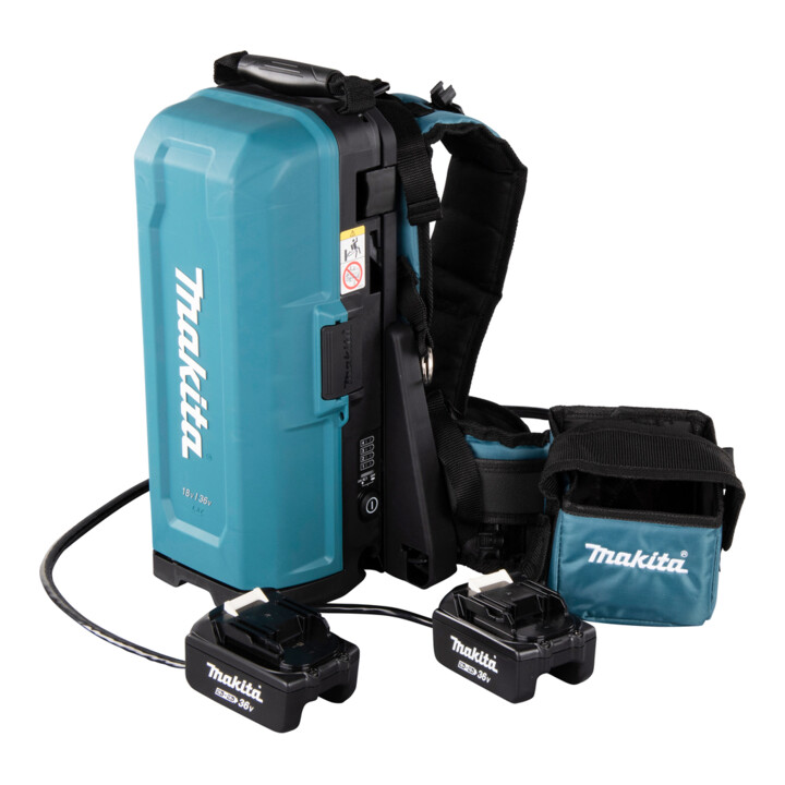 Sac à dos batterie Makita PDC01, 40 V max XGT, 18 V / 2 x 18 V LXT (191A64-2)