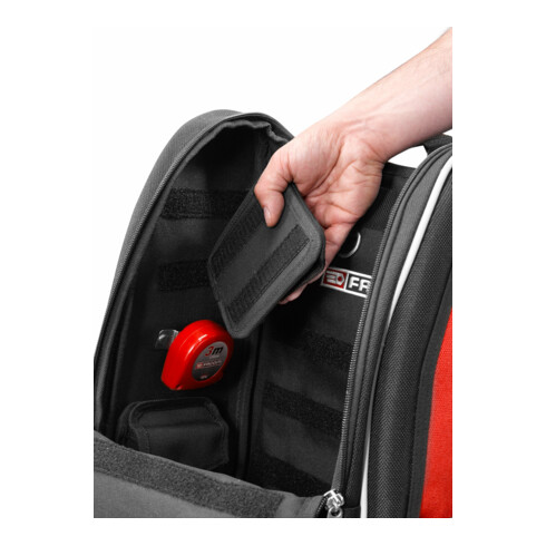 Sac à dos d'outils Facom compact avec fermeture éclair à double sens