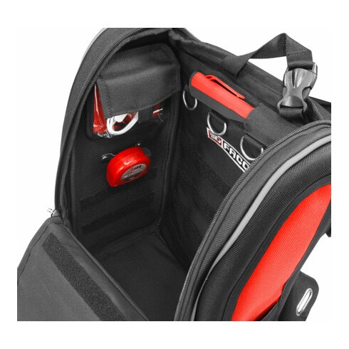 Sac à dos d'outils Facom compact avec fermeture éclair à double sens