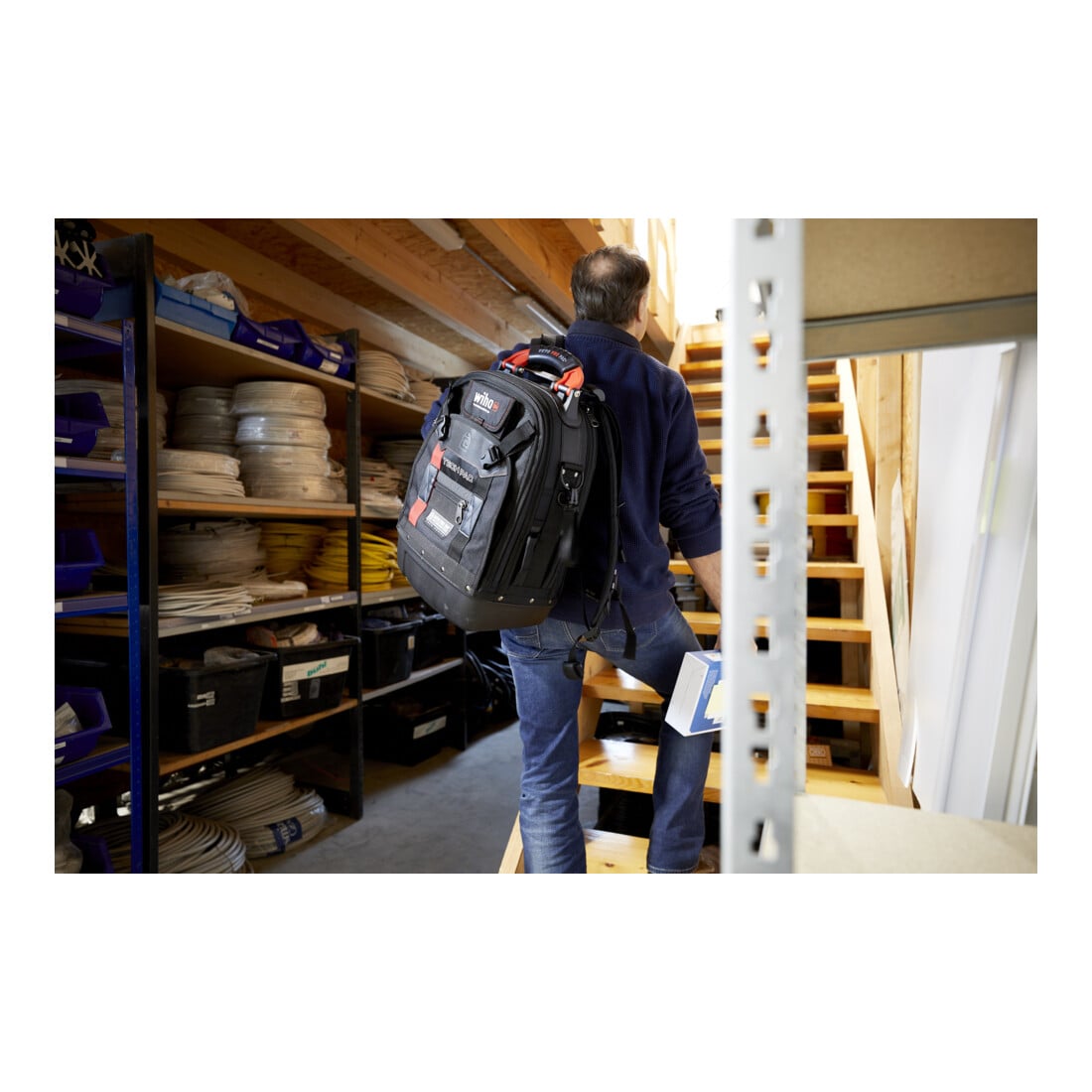 Sac à dos pour outils Wiha  set L électrique 26 pcs.