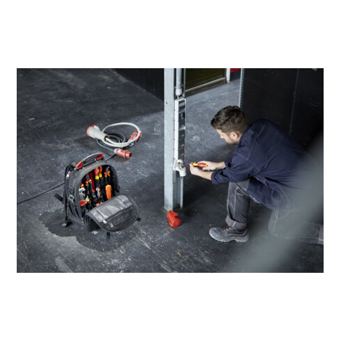 Sac à dos pour outils Wiha set L électrique 26 pcs.