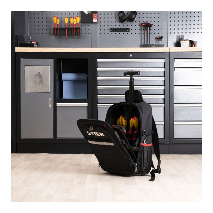 Sac à dos trolley pour outils STIER