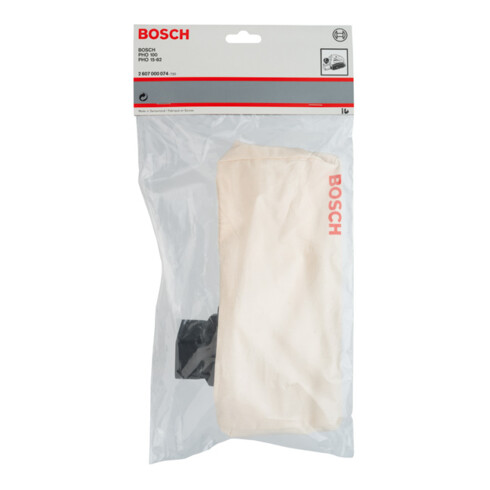 Sac à poussière Bosch avec adaptateur pour rabot tissu pour PHO 1 PHO 15-82 PHO 100
