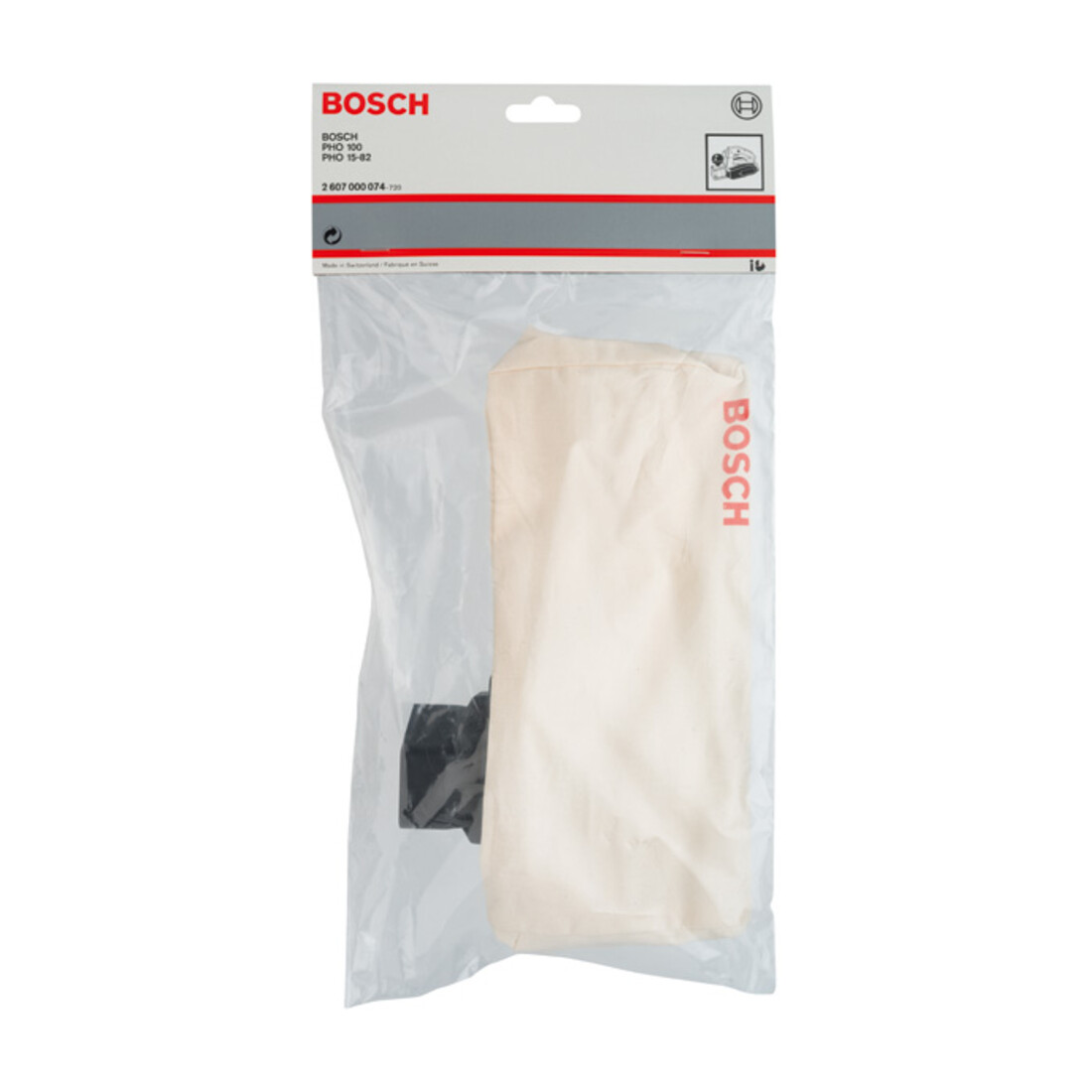 Sac à poussière Bosch avec adaptateur pour rabot tissu pour PHO 1 PHO 15-82 PHO 100