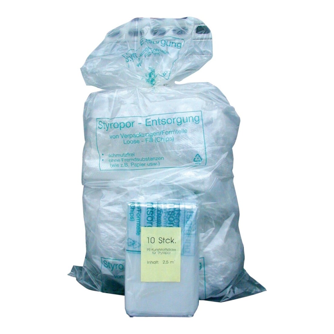 Sac de collecte 2,5 m³ VE de 10 pcs.