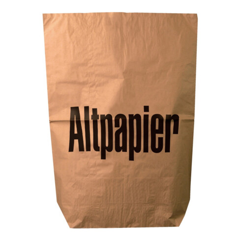 Sac en papier imprimé "Papier recyclé" 70 x 95 cm