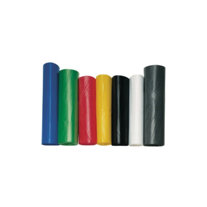 Sac en plastique 70 l jaune 50 µm l.575xL1000mm 250pièces/carton