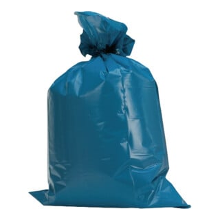 Kunststoffsack Sac plastique 120 l 60 µm bleu 70 × 110 cm en rouleau