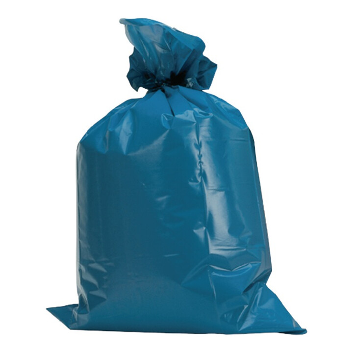 Kunststoffsack Sac plastique 120 l 60 µm bleu 70 × 110 cm en rouleau