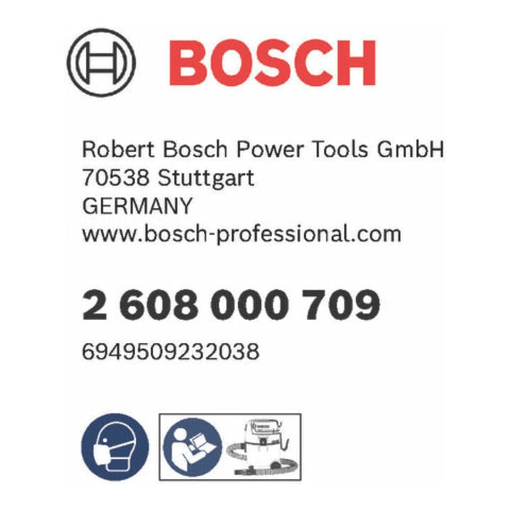 Sac filtrant Bosch GAS 12-25