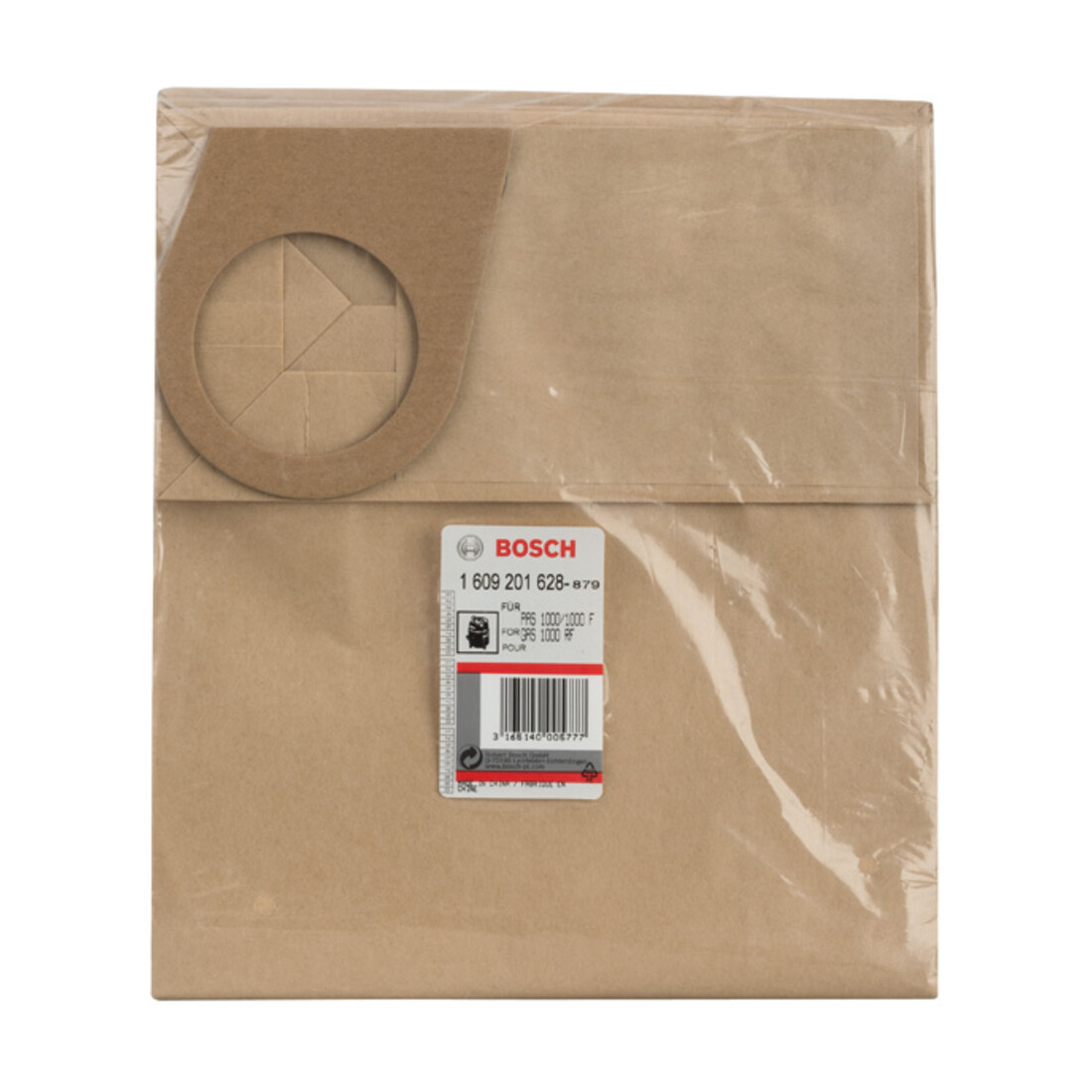 Sac filtrant en papier Bosch
