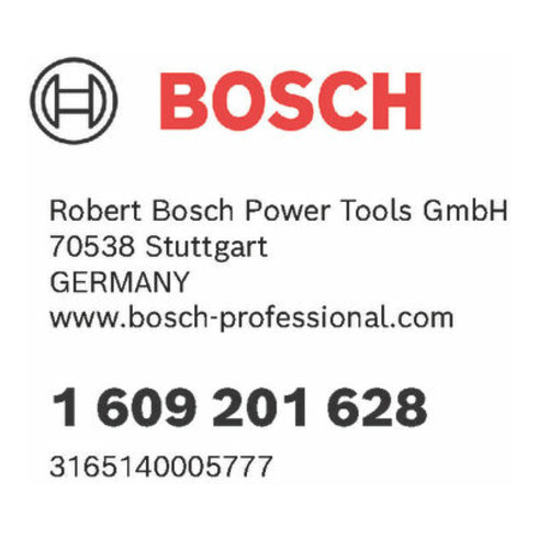 Sac filtrant en papier Bosch
