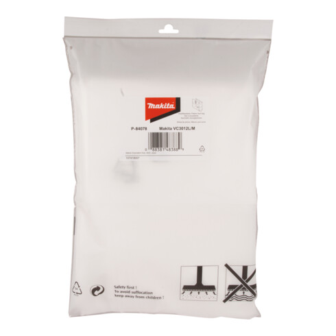 Sac filtrant Makita L (P-84078)