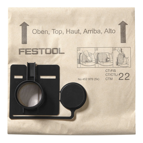 Sac filtre Festool FIS-CT 22/5