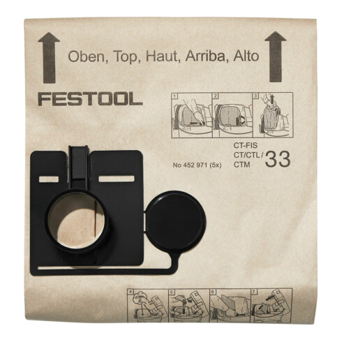 Sac filtre Festool FIS-CT 33/5