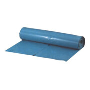 Sac poubelle 120 l bleu env. 68 µ, rouleau de 15 pcs.