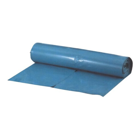 Sac poubelle 120 l bleu env. 79 µ, rouleau de 15 pcs.