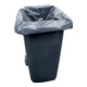 Sac poubelle 240 l, type 100 transparent, en vrac-1