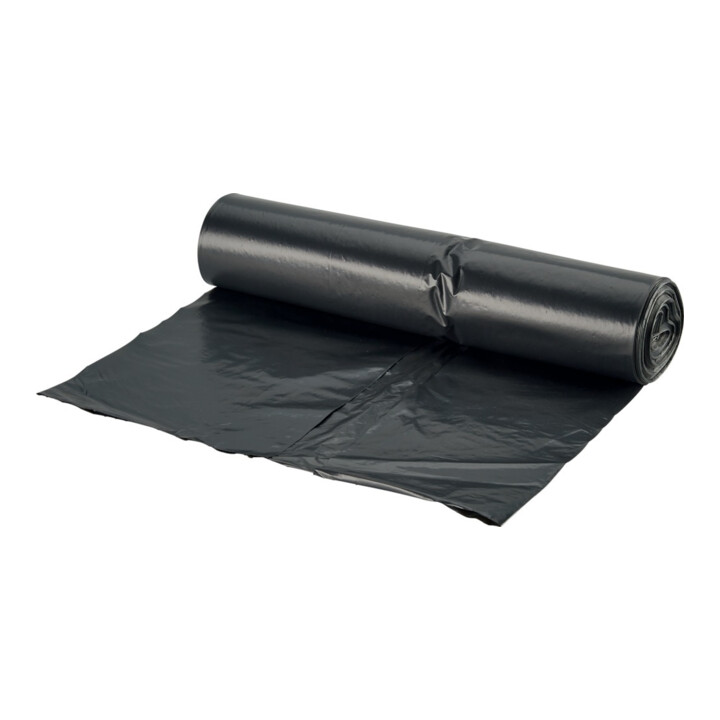 Sac poubelle 70l gris env. 35 µ, rouleau de 25 pcs.