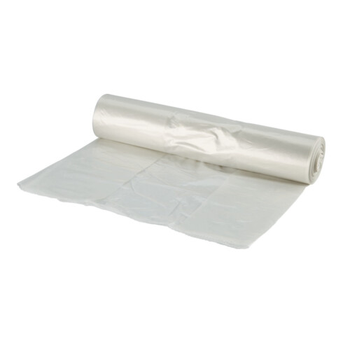 Sac poubelle 70l transparent env. 35 my rouleau de 25 pcs.