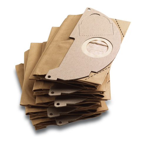 Kärcher Sacchetti di filtro di carta per WD 2