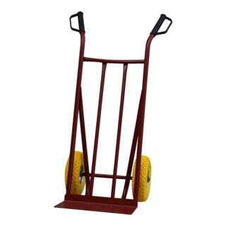 Sackkarre Typ 300 pneus PU JAUNE (châssis acier)