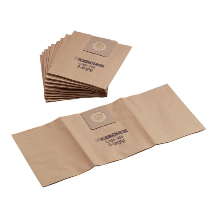Sacs filtrants en papier Kärcher