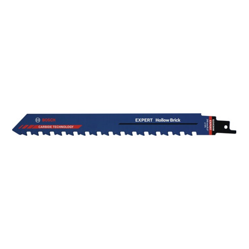 Säbelsägeblatt Expert Hollow Brick L.240mm B.23mm TPI 2 12,7mm 3 St./Karte
