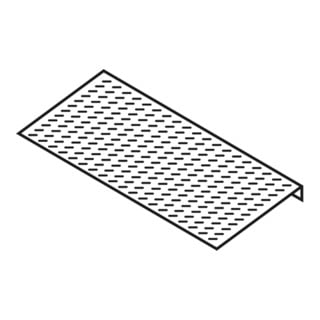 Säbu Auffahrrampe B 1970 x T 850 mm, verzinkt für SAFE Flachwannen mit 2000 mm Breite