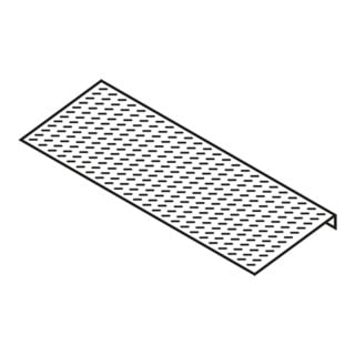 Säbu Auffahrrampe B 2470 x T 850 mm, verzinkt für SAFE Flachwannen mit 2500 mm Breite