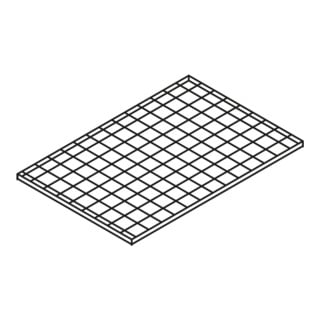 Säbu Gitterrost-Regalboden B 2000 x T 750 mm 224 und 348