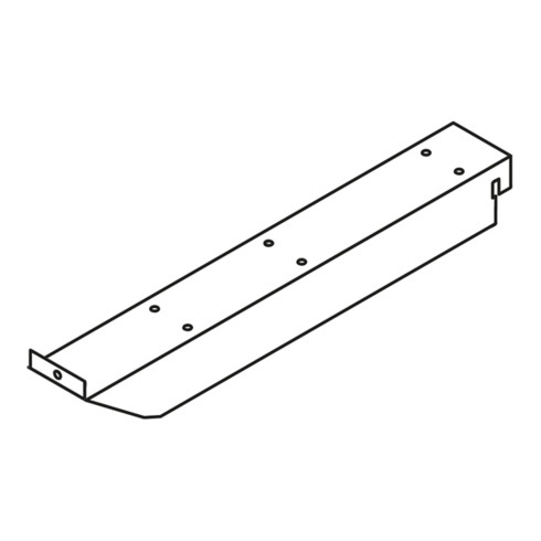 Säbu Regalkragarm aus verzinktem Stahlblech Belastbar bis 60 kg/Konsole