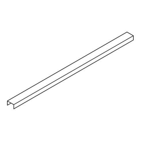 Säbu Verbindungsprofil 1970 mm 3 mm Stahl, verzinkt