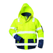 SAFESTYLE Veste de pilote d'avertissement Axel, TXL, jaune/bleu