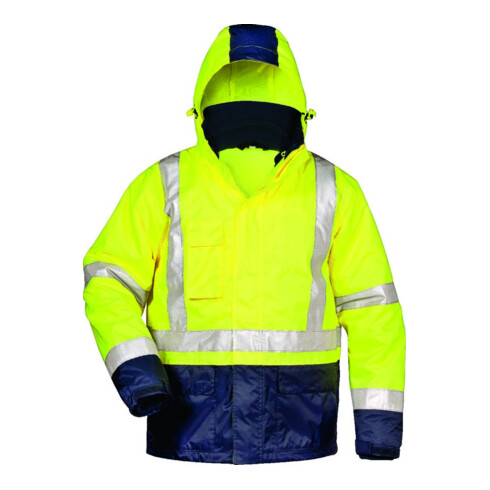 SAFESTYLE Veste de sécurité Udo, taille 2XL, orange/marine
