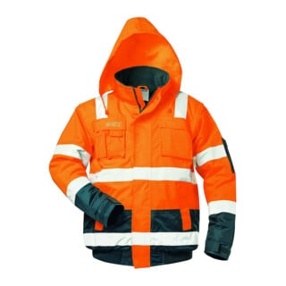SAFESTYLE Warnpilotenjacke Jonas,Gr.M,orange/blau