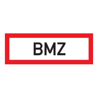 SafetyMarking Brandschutzschild Folie B297xH105 mm Brandmeldezentrale langnachleuchtend