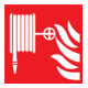 SafetyMarking Panneau de protection incendie Film B150xH150 mm Tuyau d'incendie long phosphorescent-1