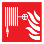 SafetyMarking Panneau de protection incendie Film B200xH200 mm Tuyau d'incendie longue durée phosphorescent