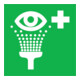 SafetyMarking Panneau de signalisation alu L200 x H200 mm lave-yeux photoluminescent-1
