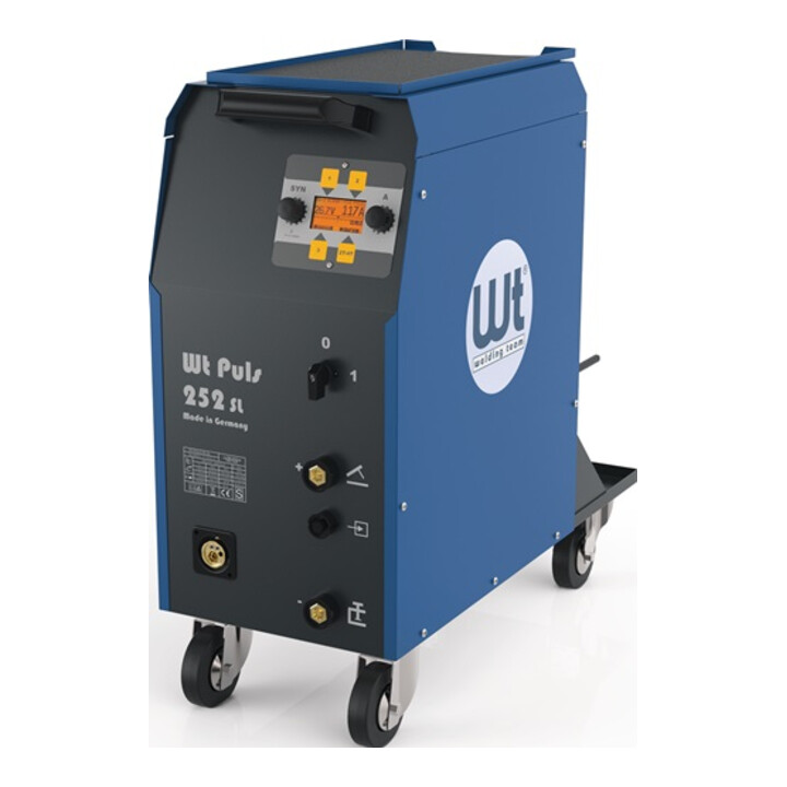 WELDING TEAM Saldatrice MIG/MAG WT-Puls 252 SL senza accessori 20-250 A gas