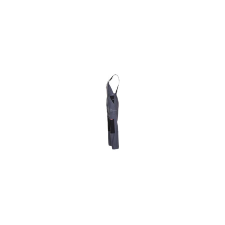 Salopette Canvas 320 taille 48 gris/noir 65 % PES / 35 % CO PLANAM