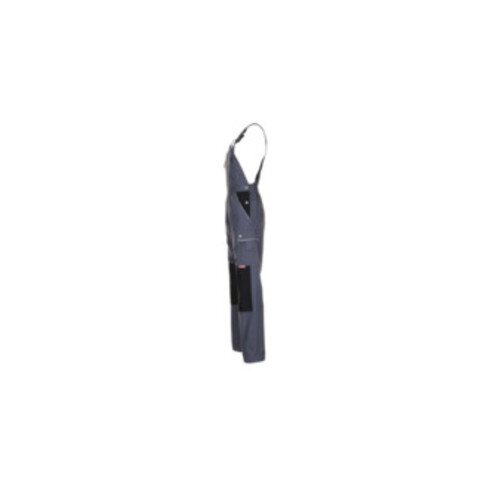 Salopette Planam Canvas 320 gris/noir