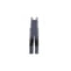 Salopette Canvas 320 taille 50 gris/noir 65 % PES / 35 % CO PLANAM