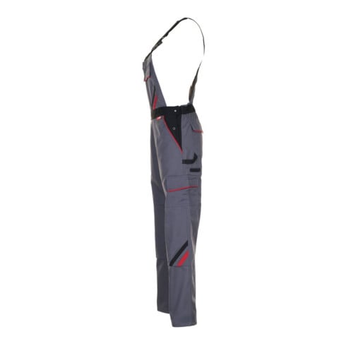 Salopette femme Planam Highline argent/noir/rouge